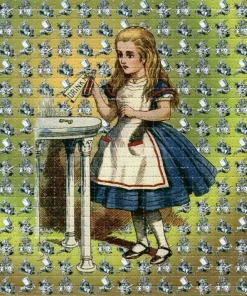Pure LSD Tab Alice in Wonderland